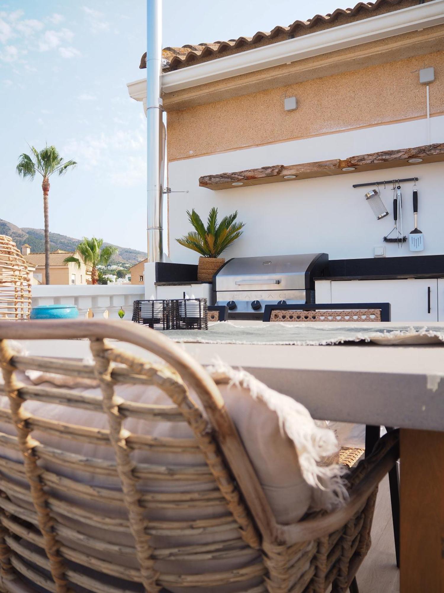 Casa Naru Albir, Duplex Appartement Met Ruim Terras En Buitenkeuken El Albir Exterior photo