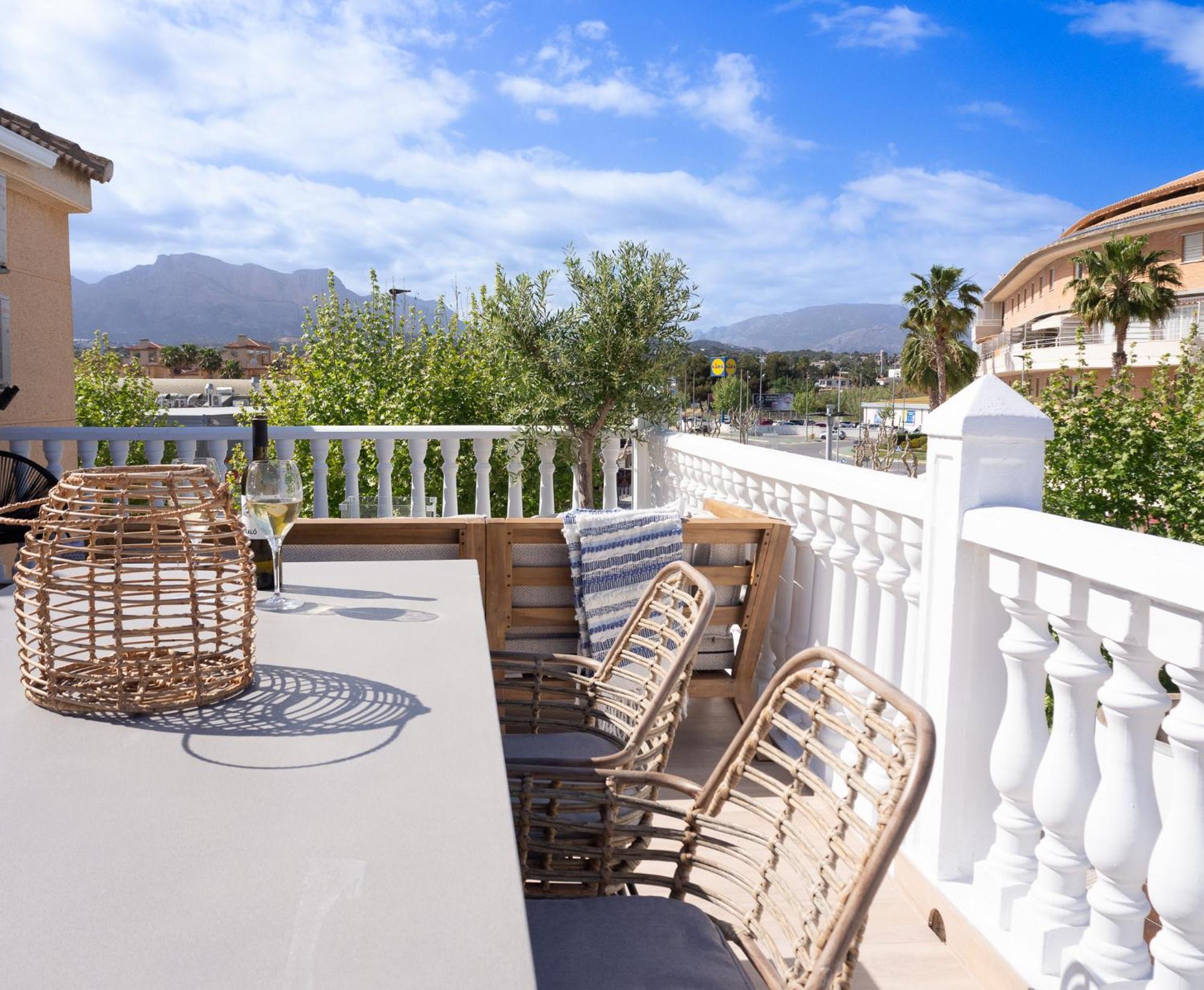 Casa Naru Albir, Duplex Appartement Met Ruim Terras En Buitenkeuken El Albir Exterior photo